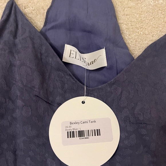 Blue leopard print tank NWT - Picture 2 of 4